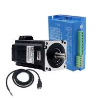 86J1880EC-1000+2HSS86H 2Phase NEMA34 4.5Nm Closed-loop CNC Stepper Motor Kit